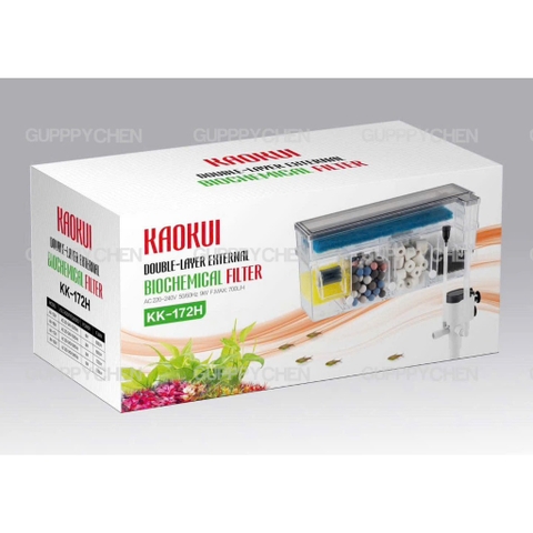 (TẶNG VLL) Lọc Tràn Đa Năng KAOKUI KK-152H KK-162H KK-172H KK-182H Thích Hợp Cho Hồ Cá Thủy Sinh