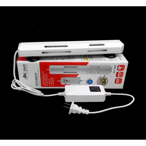 Đèn UV Diệt Tảo Baoyu Có Điều Khiển Hẹn Giờ BY-198T Dùng Cho Hồ Cá Thủy Sinh
