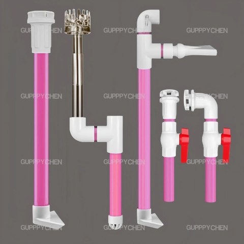 Phụ Kiện Lắp Ráp Ống Nước Hồ Cá - Co Nối T Co Vuông , Lơ , Bịt Ống Dùng Cho Máy Bơm Hồ Cá