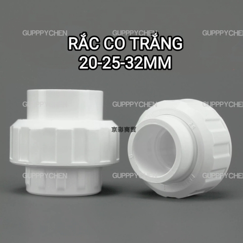 Phụ Kiện Lắp Ráp Ống Nước Hồ Cá - Co Nối T Co Vuông , Lơ , Bịt Ống Dùng Cho Máy Bơm Hồ Cá