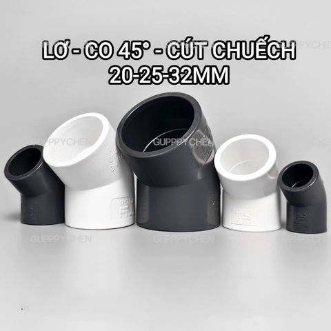 Phụ Kiện Lắp Ráp Ống Nước Hồ Cá - Co Nối T Co Vuông , Lơ , Bịt Ống Dùng Cho Máy Bơm Hồ Cá