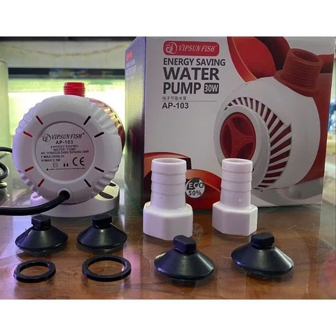 Máy Bơm Vípun Fish AP-101/102/103/104/105/106 Tiết Kiệm Điện Siêu Êm Dùng Cho Hồ Cá