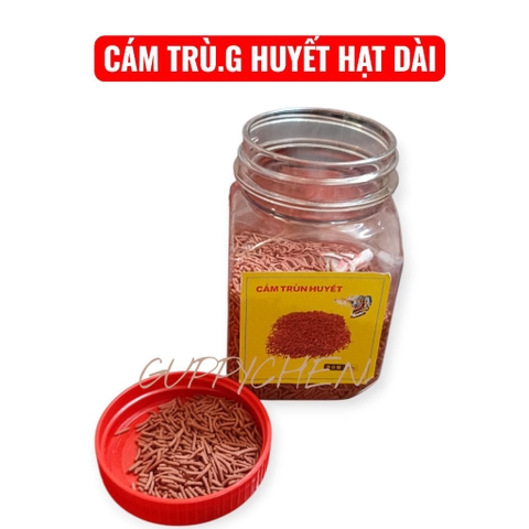 Cám Trùng Huyết Sấy Khô - Thức Ăn Dinh Dưỡng Cho Cá Cảnh
