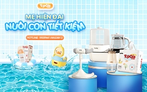 TOP 4 thiết bị thông minh từ TopgiaKids giúp mẹ hiện đại, nuôi con tiết kiệm thời gian