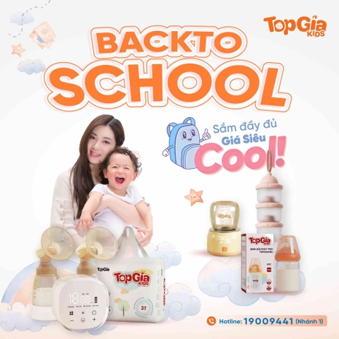 Back to School cùng với nhà TopgiaKids