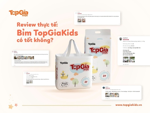Bỉm TopGiaKids có tốt không? Ưu điểm vượt trội