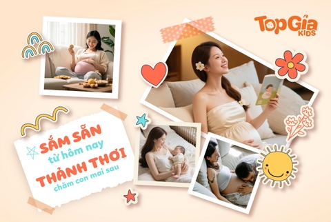 Sắm sẵn từ hôm nay mẹ thảnh thơi chăm con mai sau