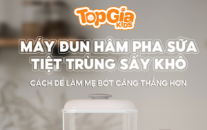 Máy Đun Hâm Pha Sữa Tiệt Trùng Sấy Khô Đa Năng – Trợ Thủ Đắc Lực Cho Mẹ Hiện Đại