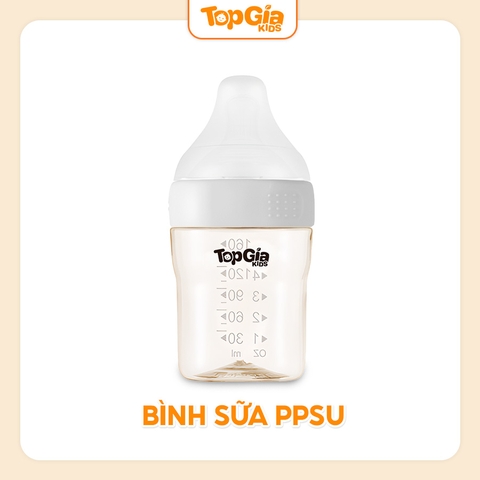 Bình sữa PPSU TopgiaKids cho bé 160ml/270ml