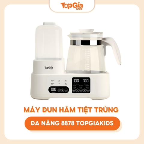 Máy đun pha sữa tiệt trùng đa năng 8878 TopgiaKids