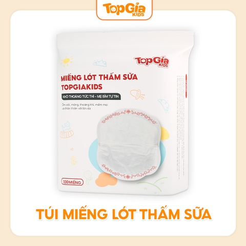 Miếng lót thấm sữa TopgiaKids (1 hộp - 100 miếng)