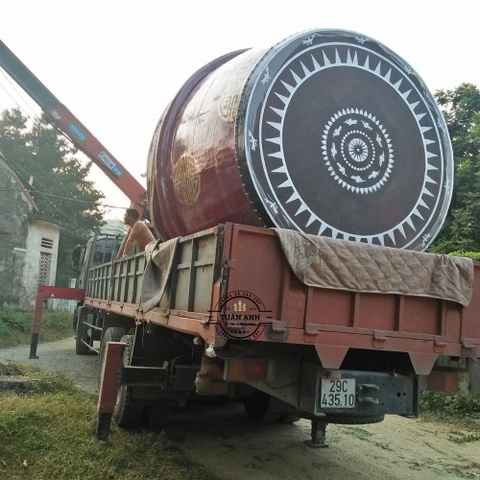 Địa chỉ mua trống đình chùa ở Quảng Nam uy tín - Thùng Gỗ Tuấn Anh