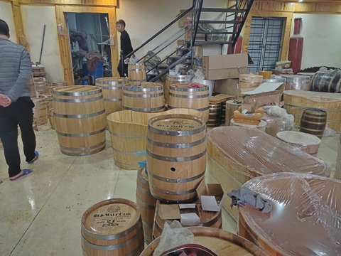 Địa Chỉ Mua Thùng Gỗ Sồi Ngâm Rượu Hà Nam | Thùng Gỗ Tuấn Anh