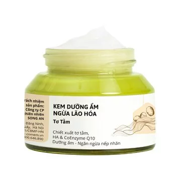 Kem dưỡng ẩm cỏ mềm ngừa lão hoá da tơ tằm 50g