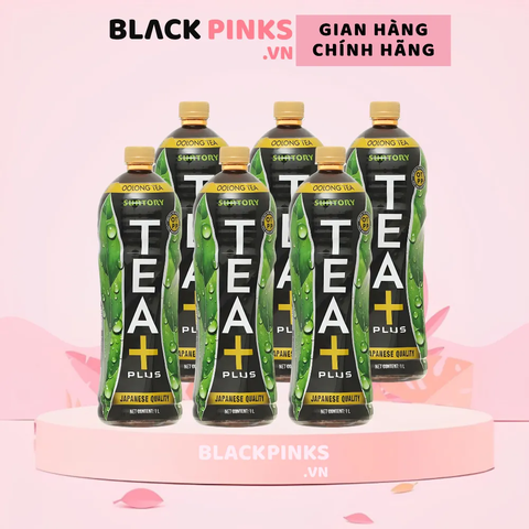 Lốc 6 chai trà ô long TEA+ Plus 1L