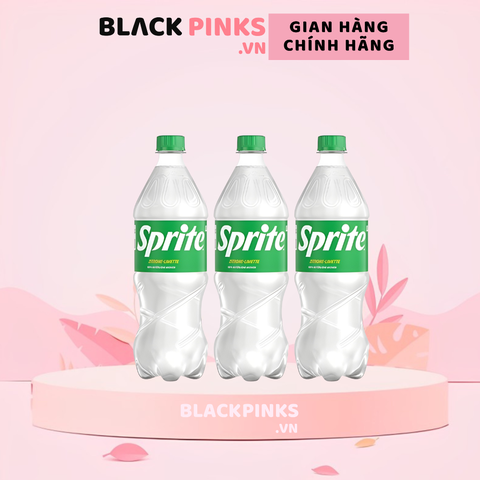 Thùng 12 chai nước ngọt Sprite vị chanh 850ml