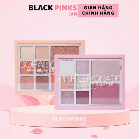 Bảng phấn má & mắt Bys 8 màu 12g