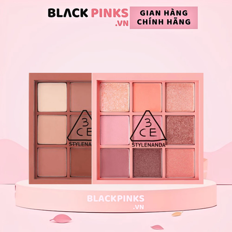 Bảng phấn mắt 3CE Multi Eye Color - Dry Bouquet/Beach Muse 8.5g