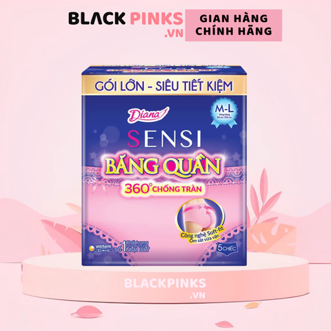 Băng quần Diana ban đêm size M-L - 2/5 miếng