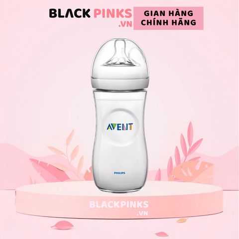 Bình sữa mô phỏng tự nhiên mới hiệu Philips Avent cho trẻ từ 0 - 6 tháng tuổi (330ml - đơn/đôi)