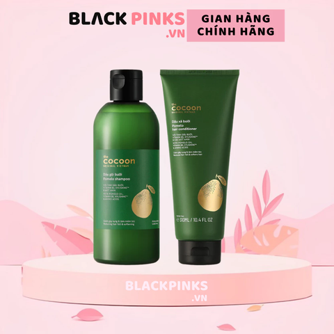 Bộ gội xả bưởi Cocoon giảm gãy rụng tóc 310ml x 2