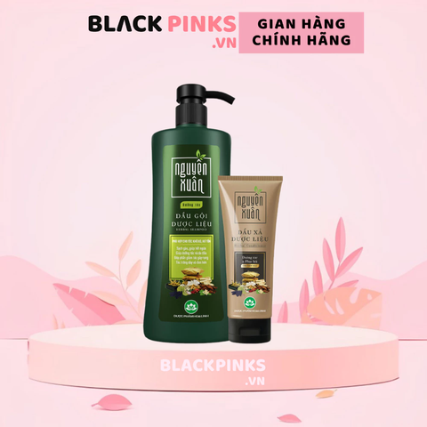 Bộ gội xả Nguyên Xuân dưỡng tóc mềm mượt 660ml + 180ml