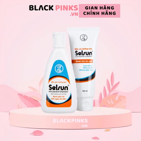 Bộ gội xả Selsun ngăn gàu & giảm ngứa da đầu 100ml x 2