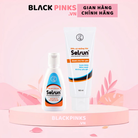 Bộ gội xả Selsun ngăn gàu & giảm ngứa da đầu 50ml + 100ml