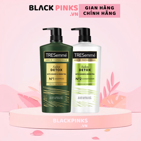 Bộ gội xả TRESemmé tóc chắc khỏe 640g + 620g