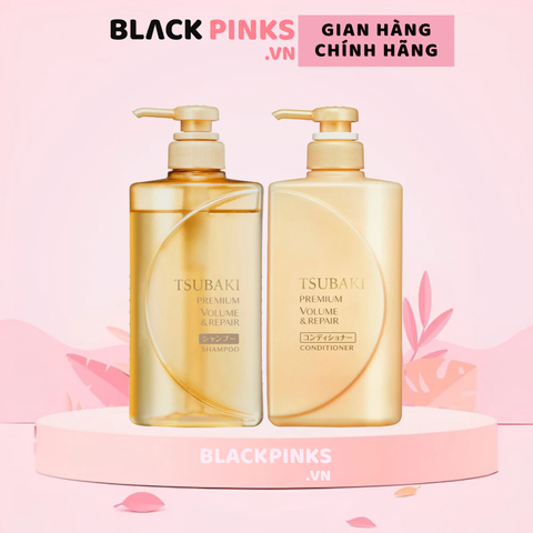 Bộ gội xả Tsubaki phục hồi ngăn rụng tóc 490ml x 2