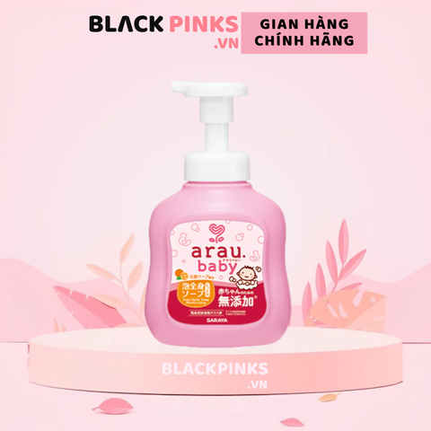 Bọt tắm gội thảo mộc Arau Baby - chai 450ml