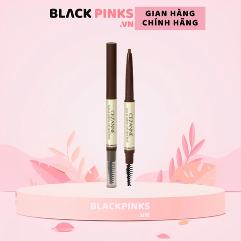 Bút kẻ lông mày 2 đầu Cezanne Twist-up 0.23g