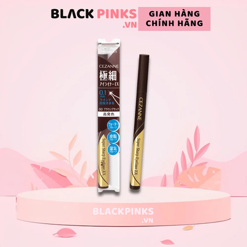 Bút kẻ mắt nước siêu mảnh Cezanne EX 0.48ml