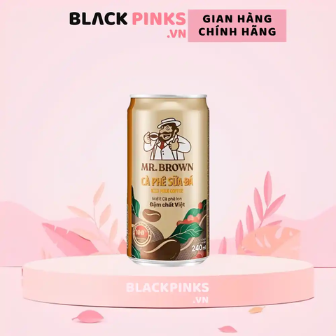 Cà phê sữa đá Mr.Brown lon 240ml