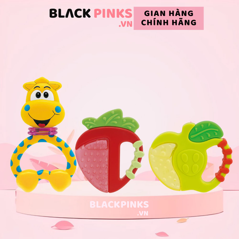 Cắn răng hình trái dâu/trái táo/kẹo xoài/kem ốc quế/cao cổ/sơ ri Chicco