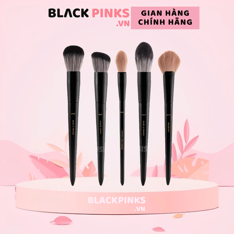 Cọ phủ & má hồng Vacosi đầu tròn M27/M03/M23/hình quạt bầu M33