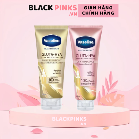 Combo 2 Sữa Dưỡng Thể Vaseline Sáng Mịn Da Ngày & Đêm