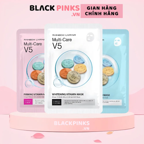 Hộp 10 miếng mặt nạ Rainbow L’affair Multi-care 25ml