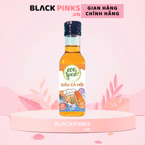 Dầu cá hồi nguyên chất Ecofood 150ml dành cho bé từ 6 tháng tuổi