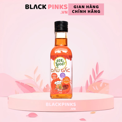 Dầu gấc nguyên chất Ecofood 150ml dành cho bé từ 6 tháng tuổi