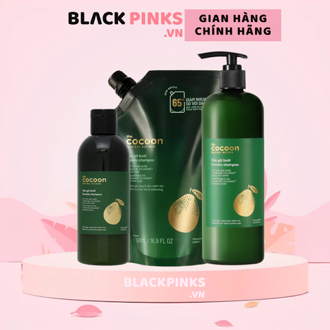 Dầu gội Bưởi Cocoon giảm rụng & kích thích mọc tóc 310ml/500ml/túi refill 500ml