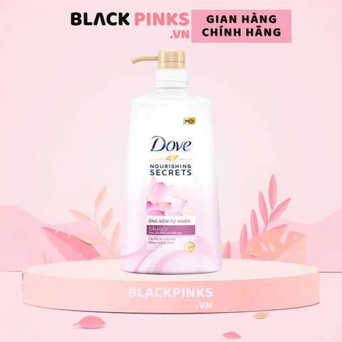 Dầu gội Dove óng mềm tự nhiên 640g