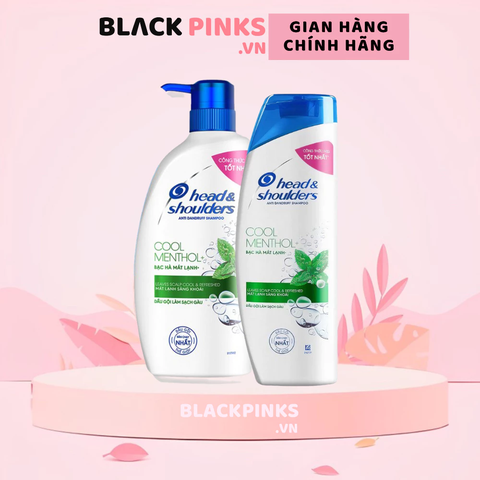 Dầu gội Head & Shoulders bạc hà mát lạnh 170ml/625ml