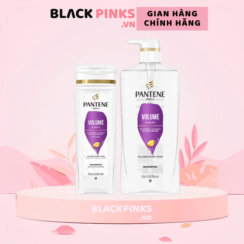 Dầu gội Pantene làm dày & bồng bềnh tóc 355ml/700ml