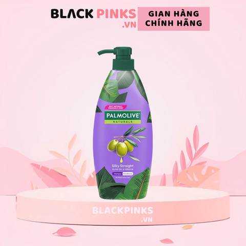 Dầu gội xả 2in1 Palmolive suôn mượt từ dầu olive và keratin 600ml