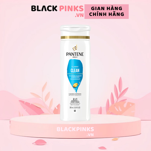 Dầu gội xả 2in1 Pantene sạch sâu chắc khỏe 355ml