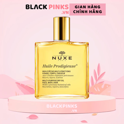 Dầu khô đa năng Nuxe dưỡng ẩm cho da mặt, body và tóc 50ml /100ml