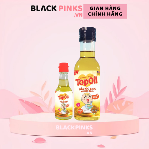 Dầu óc chó nguyên chất Topoil 60ml/100ml dành cho bé từ 6 tháng tuổi