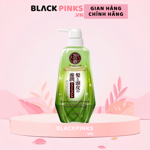 Dầu xả 50 Megumi ngăn ngừa rụng tóc cho tóc yếu 400ml