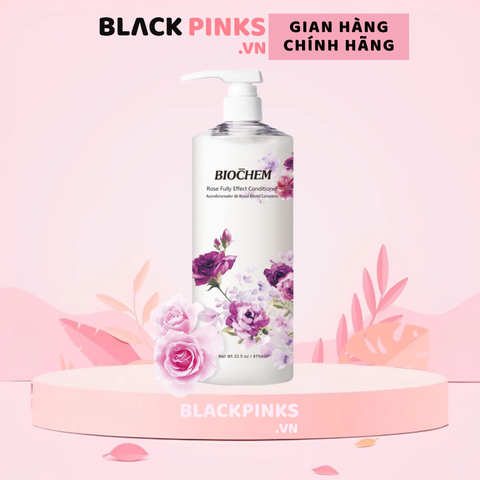 Dầu xả Biochem chiết xuất hoa hồng kích thích mọc tóc 950ml